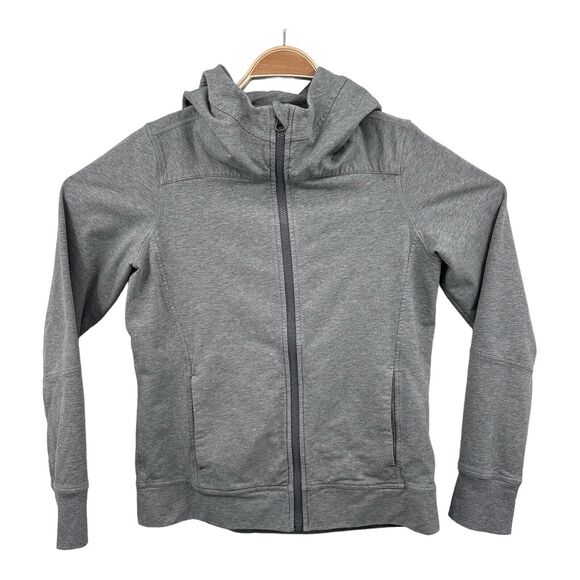 Lululemon Belle Hoodie Jacket Women 6 Gray Vented Running Outdoor Stretch Casual - Picture 1 of 7